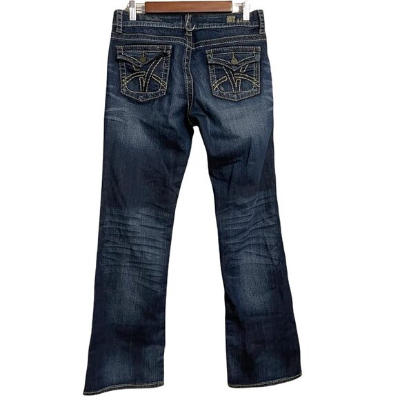 Kut From The Kloth Womens Contrast Stitch Flap So Low Kate Bootcut Jeans Sz 6 - Picture 10 of 10